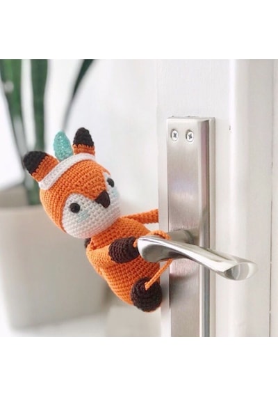 Amigurumi Kapı Tutucu Tilki