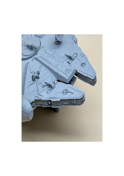 3d Millennium Falcon Uzay Gemisi Maket 11 Parça Ve Stand 33cm