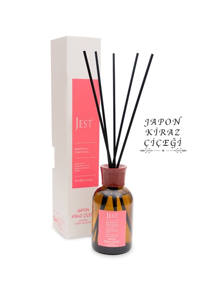Jest Japon Kiraz Çiçeği Bambu Çubuklu Oda Ortam Kokusu 100 Ml