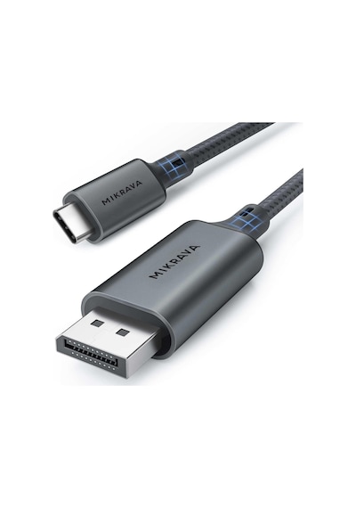 Usb C Displayport 1.4 Kablo 8k 60hz, 4k 240hz, 2k 360hz Hdr Hdcp Type C To Dp Thunderbolt 5/4/3, Dex Mode Uyumlu , İp Diğer