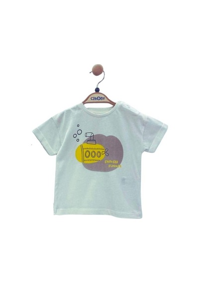 Çikoby Erkek Bebek Pamuklu T-shirt Kareli Şortlu Takım-13911 Siyah