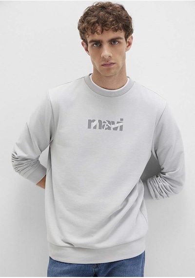 Mavi Açık Gri Erkek Sweatshirt M0s10402-70075 Açık Gri