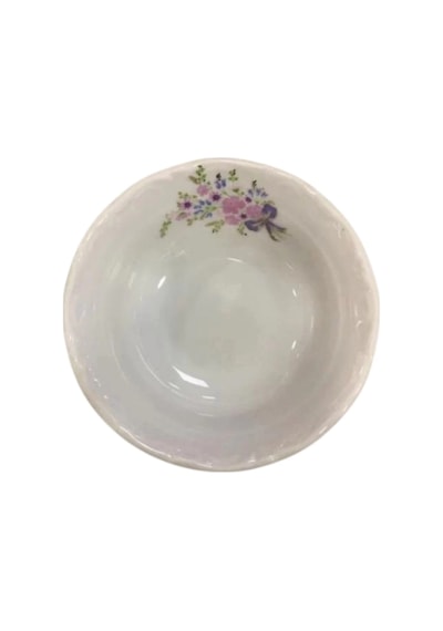 Porland 194521 Jade Desenli Beyaz Porselen Kase 13 Cm 6'lı