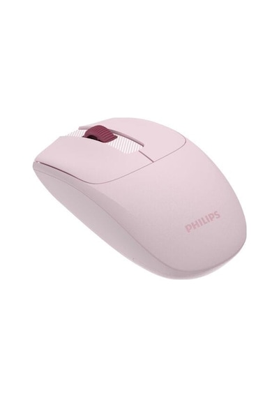 Philips Uyumlu  Spk7398p Kablosuz 1600dpı Sessiz Optik Mouse Pembe Diğer