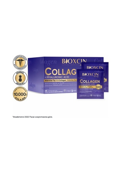 Bioxcin Beauty Collagen Hyaluronic Acid 30 Saşe