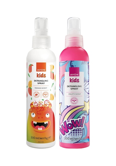 Kids Mango Kokulu Ve Meyve Kokulu Saç Açıcı Sprey Paketi