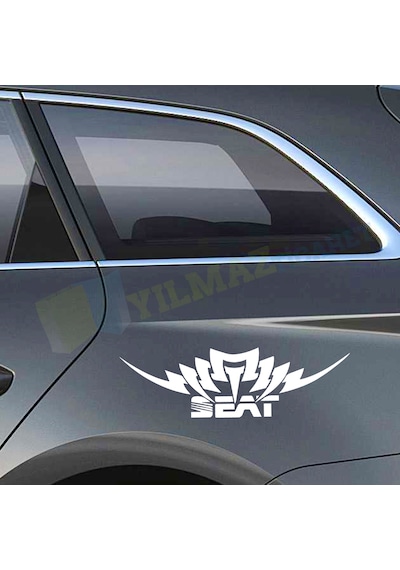 Seat Leon Ibiza Kral Logo Oto Sticker Tampon Çıkartma Yapıştırma