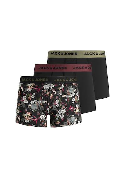 Jack & Jones Siyah Erkek 3'Lü Boxer Set 12194284