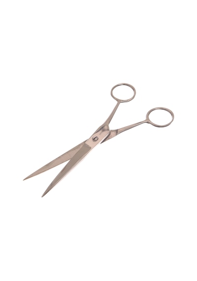 Düz Berber Saç Sakal Kesim Makası 12 Cm