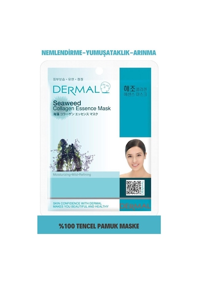 Dermal Deniz Yosunu Özlü Kolajen Maskesi 23Gr