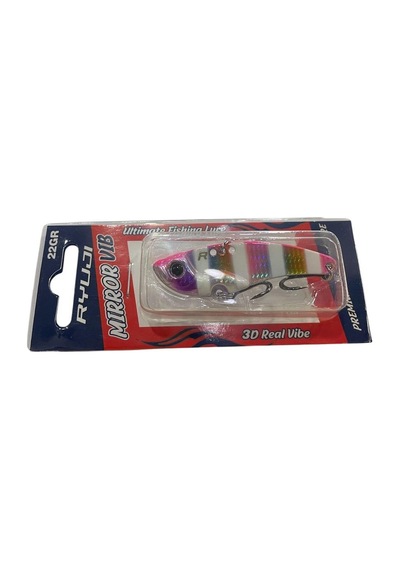 Ryuji Mirror Vib 6.5cm 22gr Vibrasyon Jig Yem Pink Sky Uv Glow