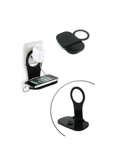 Telefon Tutucu Priz İçin Şarj Standı Askı