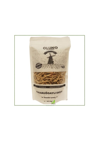 Gluno Glutensiz Karabuğdaylı Erişte 150 G