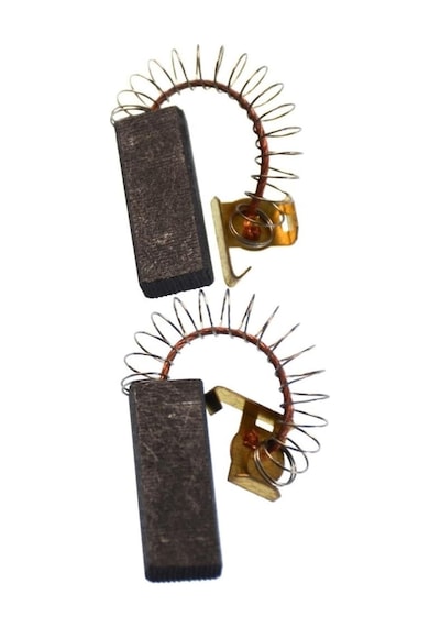Kgpart Birçok Modele Uygun Süpürge Motor Kömür Seti, 6.3x12x32mm, Siyah