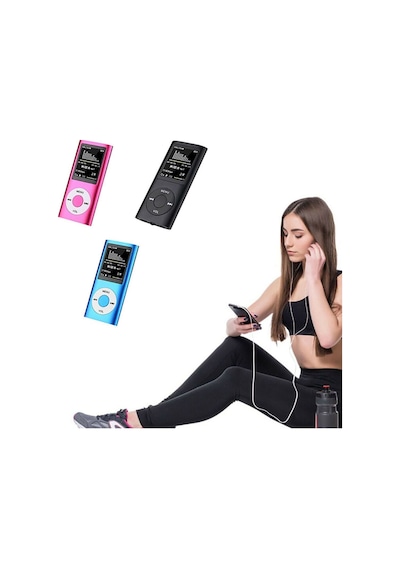 Mp3 Çalar Fm Radyo Sd Kart Girişli Mp4 Player 1.8 Inç Renkli Ekran