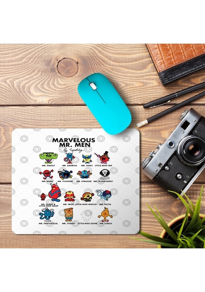 The Marvelous Mr Men 2 Baskılı Mousepad Mouse Pad