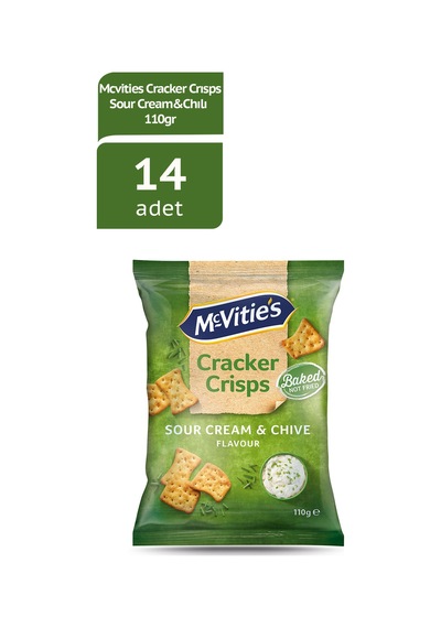 Mcv Cracker Crısp Sour Cream&chılı Cips 110gx14 Adet