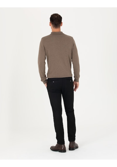 Pierre Cardin Erkek Siyah Pantolon Kanvas-chino 50278471-vr046 Siyah