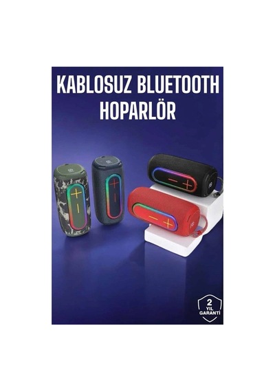 Kablosuz Bluetooth Hoparlör Taşınabilir Çok Renkli Çok Renkli