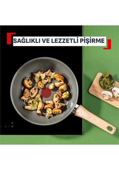 Tefal Renew Wok Tava - 28 Cm Gri