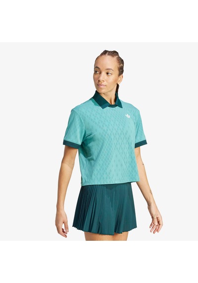 Adidas Tennis Pro Climacool Kadın Yeşil Tenis Polo Jm4735 Yeşil