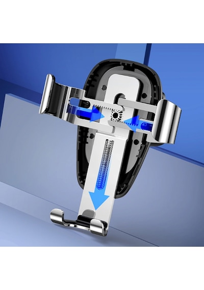 Baseus Gravity Metal Wireless Kablosuz Araç Şarj Tutucu Wxyl-B0A (489845123)
