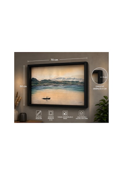 70x50 Cm Premium Mdf Derin Çerçeveli Dekoratif Tablo 5 Cm Kalın Çerçeve Tuval Kumaş Uv Baskı M 70x50 Cm Premium Mdf Derin Çerçeveli Dekoratif Tablo 5 Cm Kalın Çerçeve Tuval Kumaş Uv Baskı M