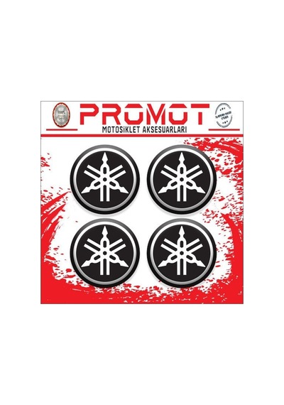 Yamaha Uyumlu Damla Sticker 4cm-4 Adet 03 Diğer