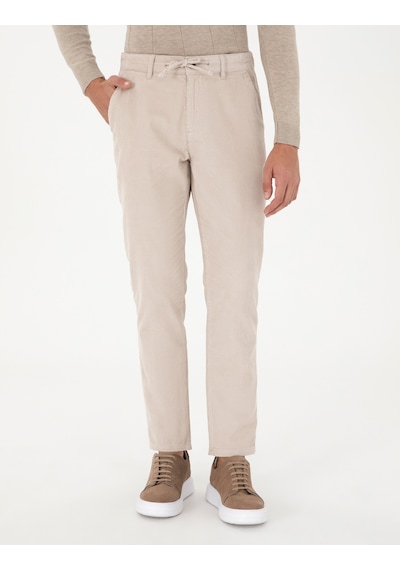 Pierre Cardin Erkek Bej Pantolon Kanvas-chino 50295927-vr011 Bej