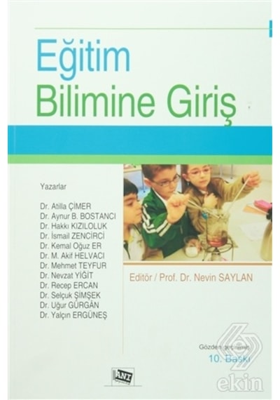 Eğitim Bilimine Giriş - Nevin Saylan - Anı Yayıncılık