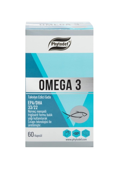 Omega 3 Licaps, 500mg 60 Kapsül 330/220 Norveç Menşeli Balık Yağı, Kapsül Balık Jelatini X3 Adet