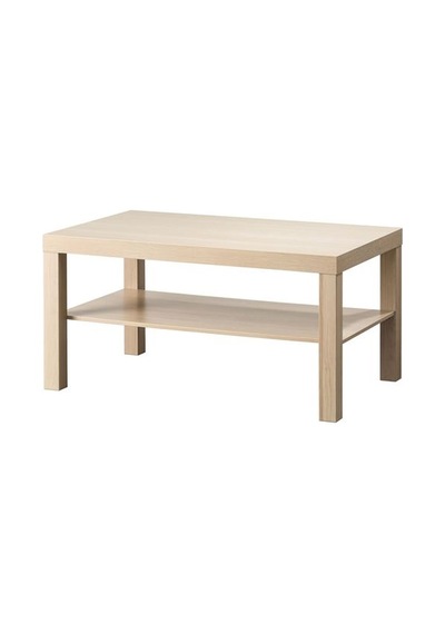 Ikea Lack Orta Sehpa, Ağartılmış Meşe Görünümlü, 90x55 Cm