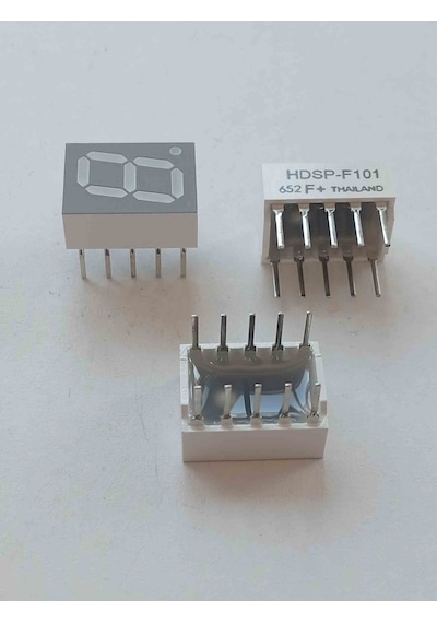 Hdsp-f101-ef000 Kırmızı 7 Segment Anot Trimer Display 3 Adet