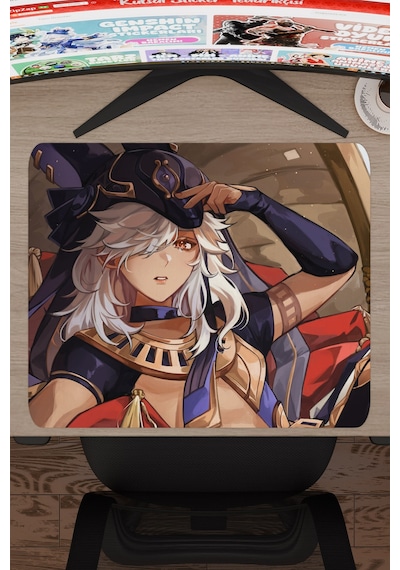 Cyno Genshin Impact Anime Gacha V1 - 48x40 Xl Gaming Mouse Pad Fare Altlığı