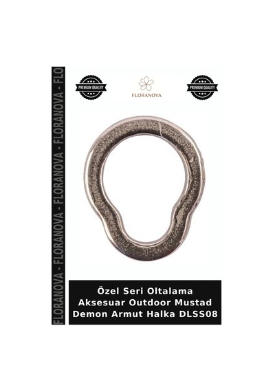 Özel Seri Oltalama Aksesuar Outdoor Mustad Demon Armut Halka Dlss08 No:6 - 7li