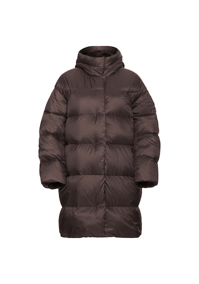 Jack Wolfskın Jack Wolfskin Icy Hill Coat Rds Kadın Kahverengi Outdoor Ceketi D0108 Kahverengi