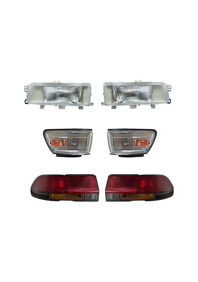 Toyota Corolla Liftback Far+ Stop+ Sinyal Set 1988-1992