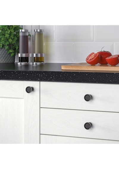 Ikea Skruvshult 2'li Mobilya Kulpu 26 Mm Siyah - Gri Çok Renkli