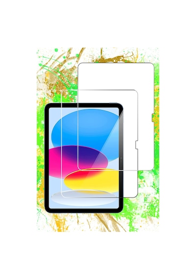 Apple Uyumlu iPad 10. Nesil 2022 10.9" Nano Kırılmaz Ekran Koruyucu Kırılmaz Şeffaf Cam Koruyucu Tam