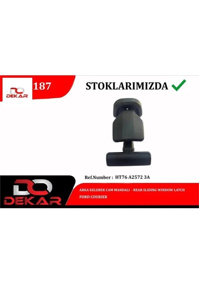 Arka Kelebek Cam Mandalı Courıer Dekar Ht76a25723a