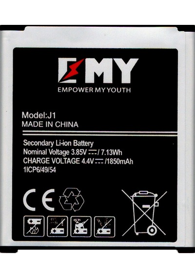 Samsung Galaxy J1 Uyumlu Emy Batarya