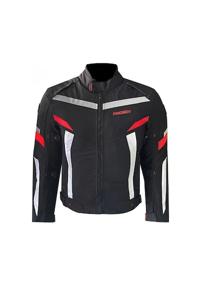 Motoanl Motosiklet Montu 4 Mevsim Full Koruma Özel Oxford 600-d Kumaş Motor Mont Red