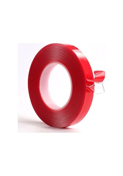 Akrilik Şeffaf Süper Güçlü Çift Taraflı Bant 10mm 5metre