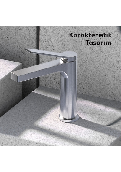 Creavit Ritmo Lavabo Armatürü Krom Bt.rt1500