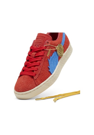 Puma Suede One Piece Erkek Sneaker-kırmızı Kırmızı