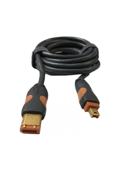 1.8 metre 1394 6 pin to 4 pin kablo 1.8 metre firewire kablo