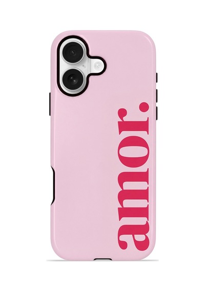 Apple iPhone Uyumlu 17 Vorian Çift Katmanlı Magsafe Kılıf Amour Pink