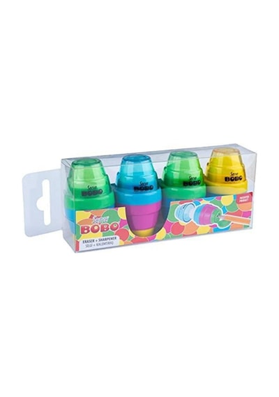 Bobo Silgili Kalemtıraş - 4lü Set