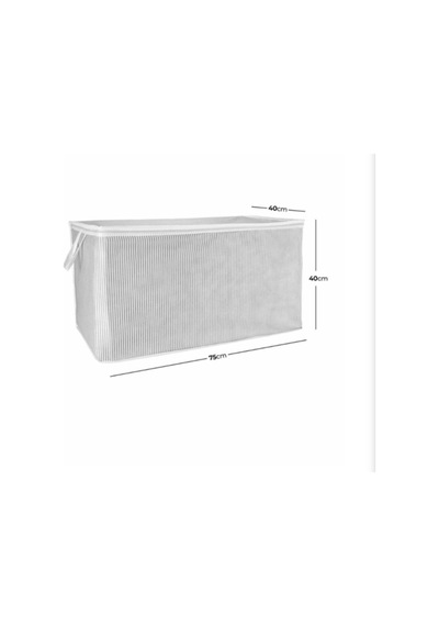 1 Adet Maxi 75 X 40 X 40 Cm Katlanabilir Yıkanabilir Fermuarlı Kulplu Yastık Yorgan Hurcu Nefes Alab Diğer