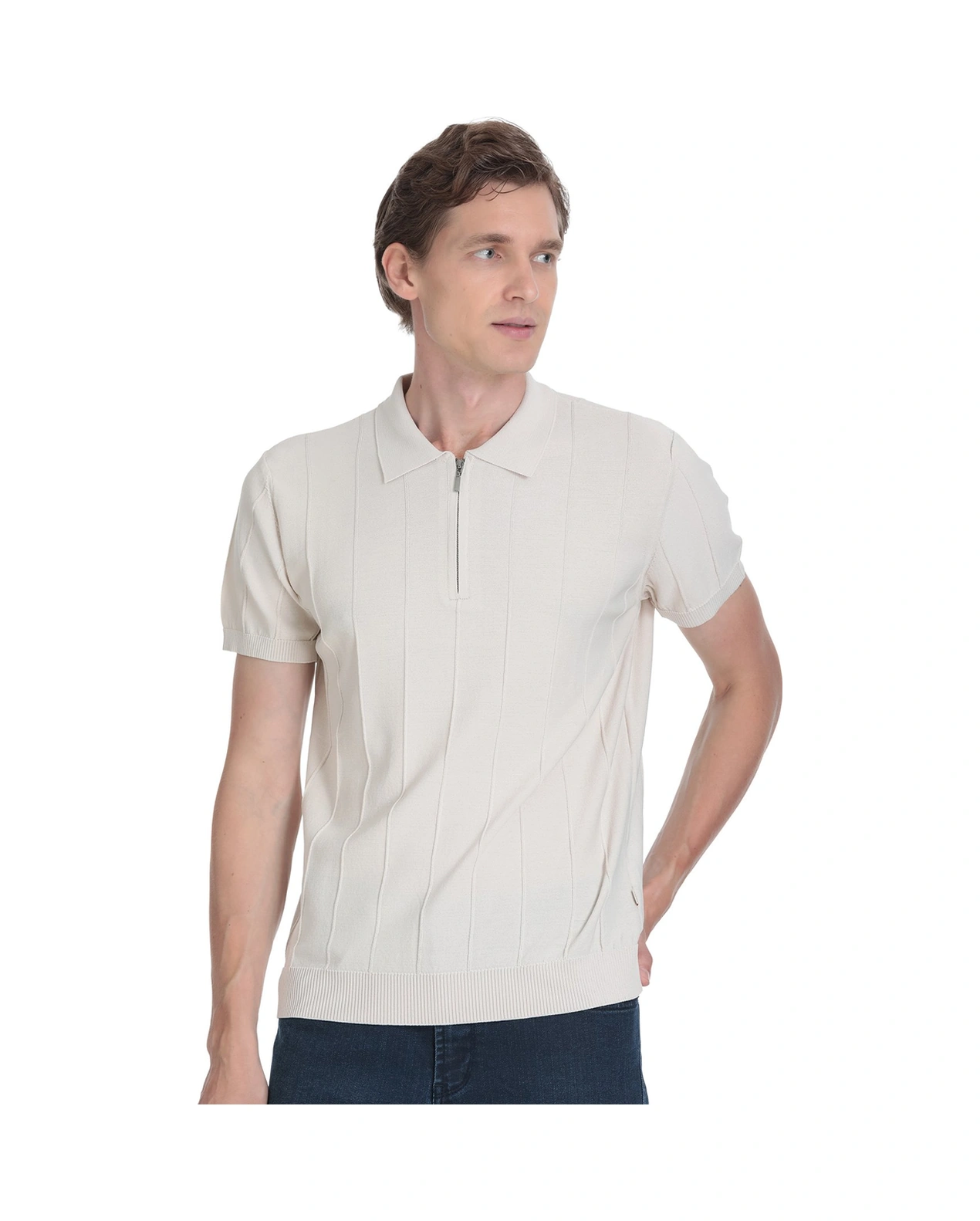 Hatemoğlu Taş Regular Fit Polo Yaka Rayon Tişört 35623 6550777 Hatemoğlu Taş Regular Fit Polo Yaka Rayon Tişört 35623 6550777